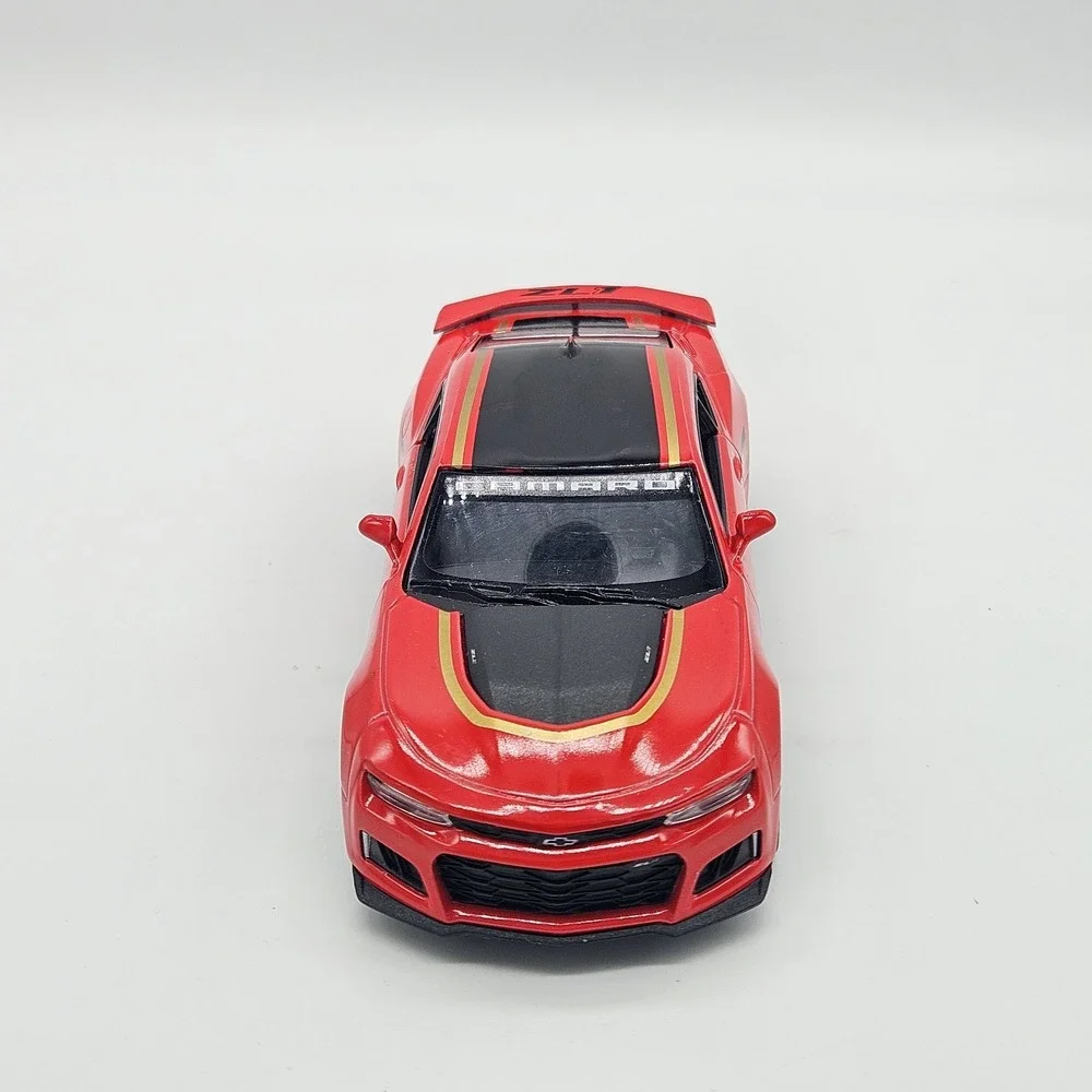 Kinsmart 2017 Chevrolet Camaro ZL1 Diecast Toy Car Red 1:38 Scale Pull Back